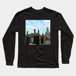 Dresden Germany sightseeing trip photography from city scape Europe trip Long Sleeve T-Shirt